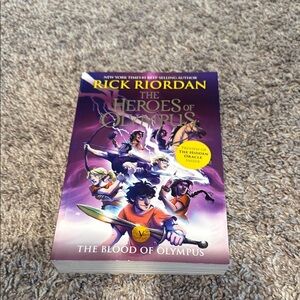 The Heroes of Olympus Book - Purple Cover 5
